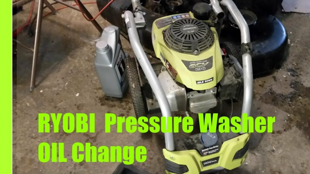 Pressure Washer Oil